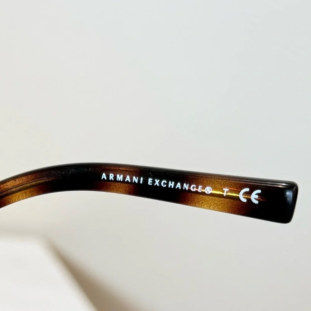 🔥Armani Exchanged Classic Burgandy Metal Rim Magnifying Eyeglasses EC🔥